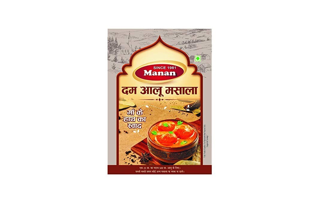 Manan Dum Aloo Masala    Box  50 grams